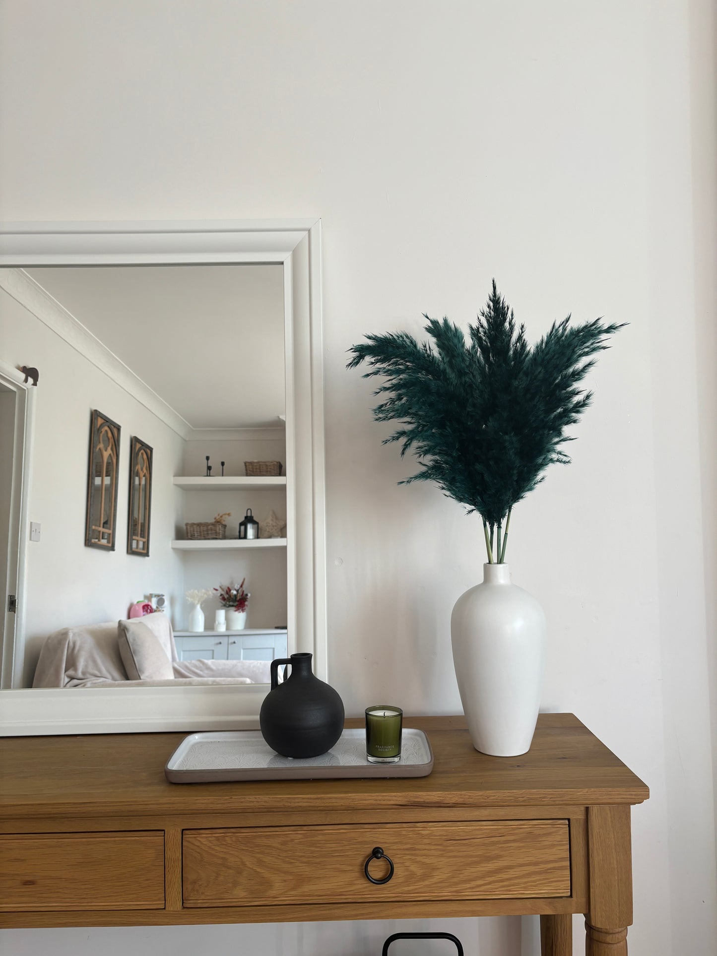 Wild Fluffy Pampas - Teal