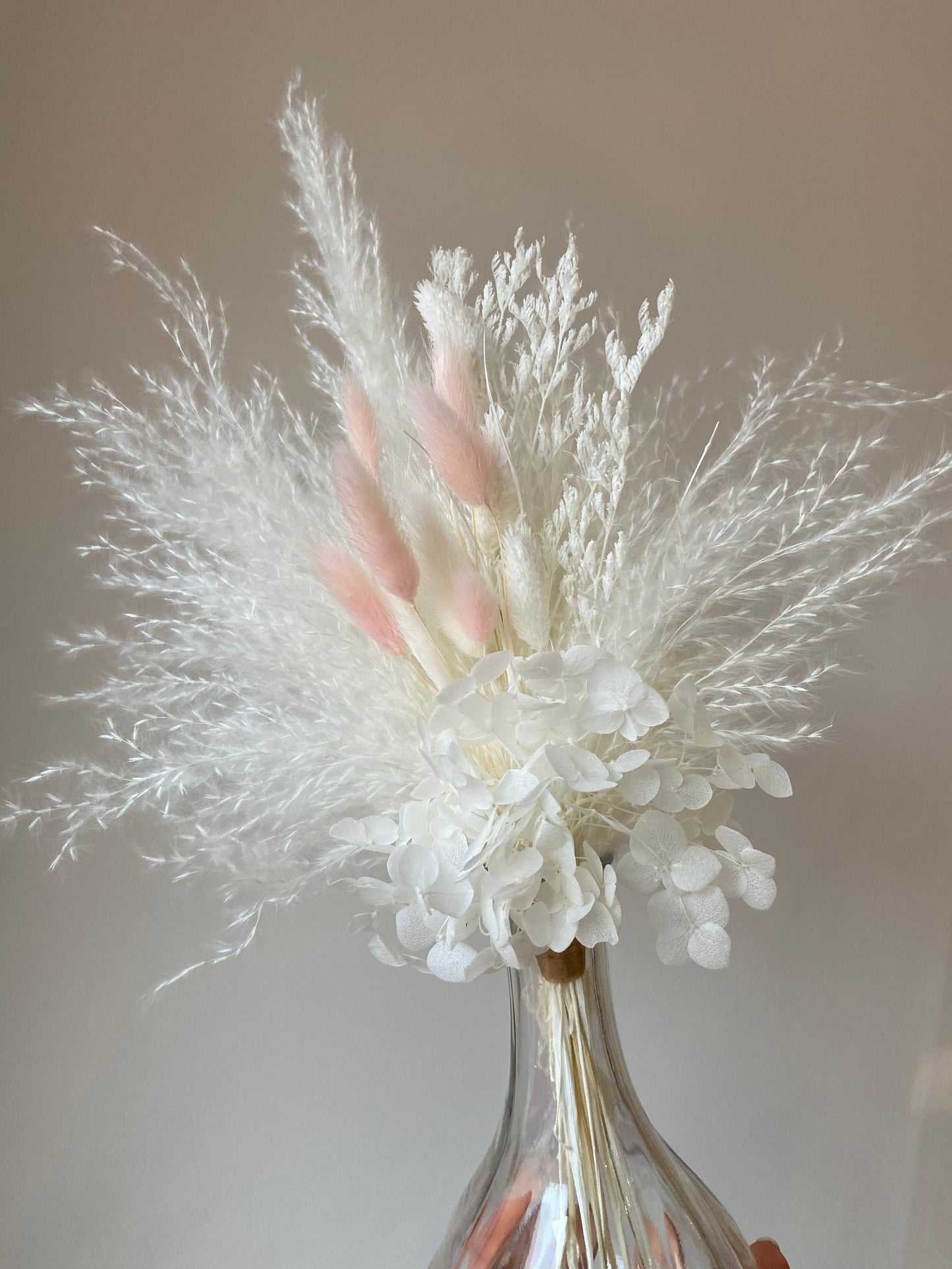 Candy Pink Vase Topper & Bud Vase