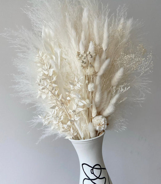 All White Classic Bouquet