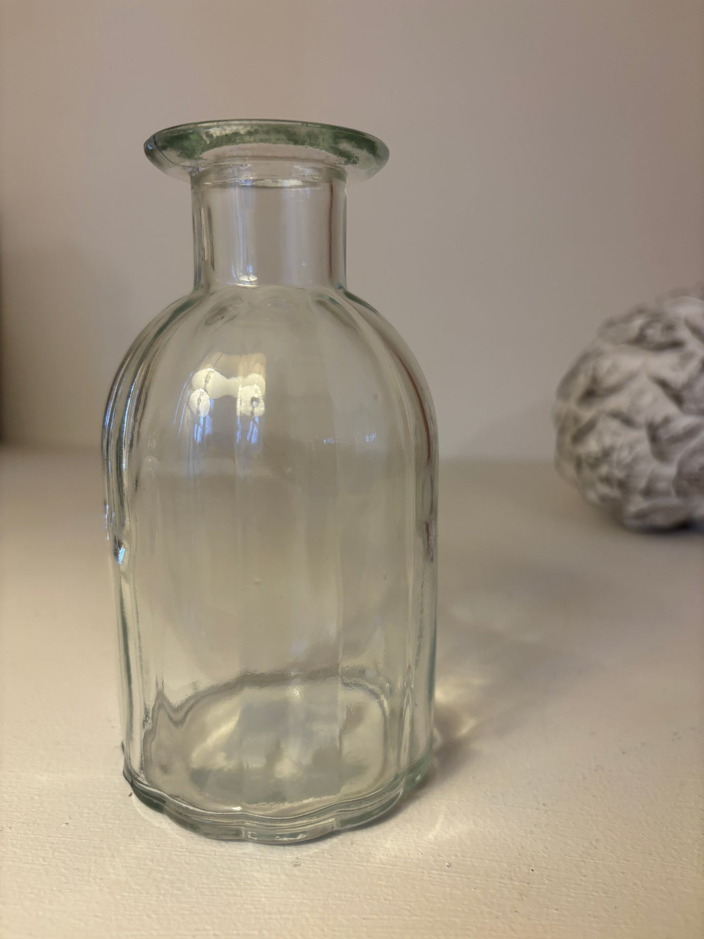 Clear Bottle Vase