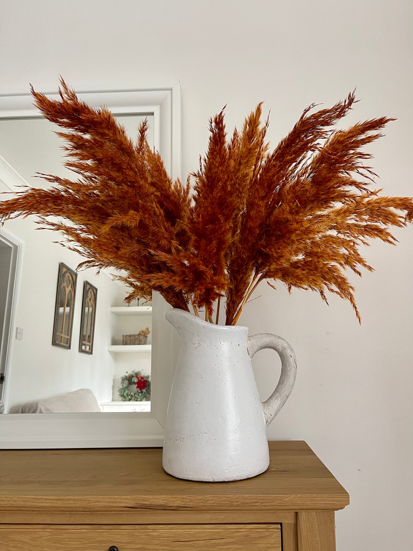 Wild Fluffy Pampas - Burnt Orange
