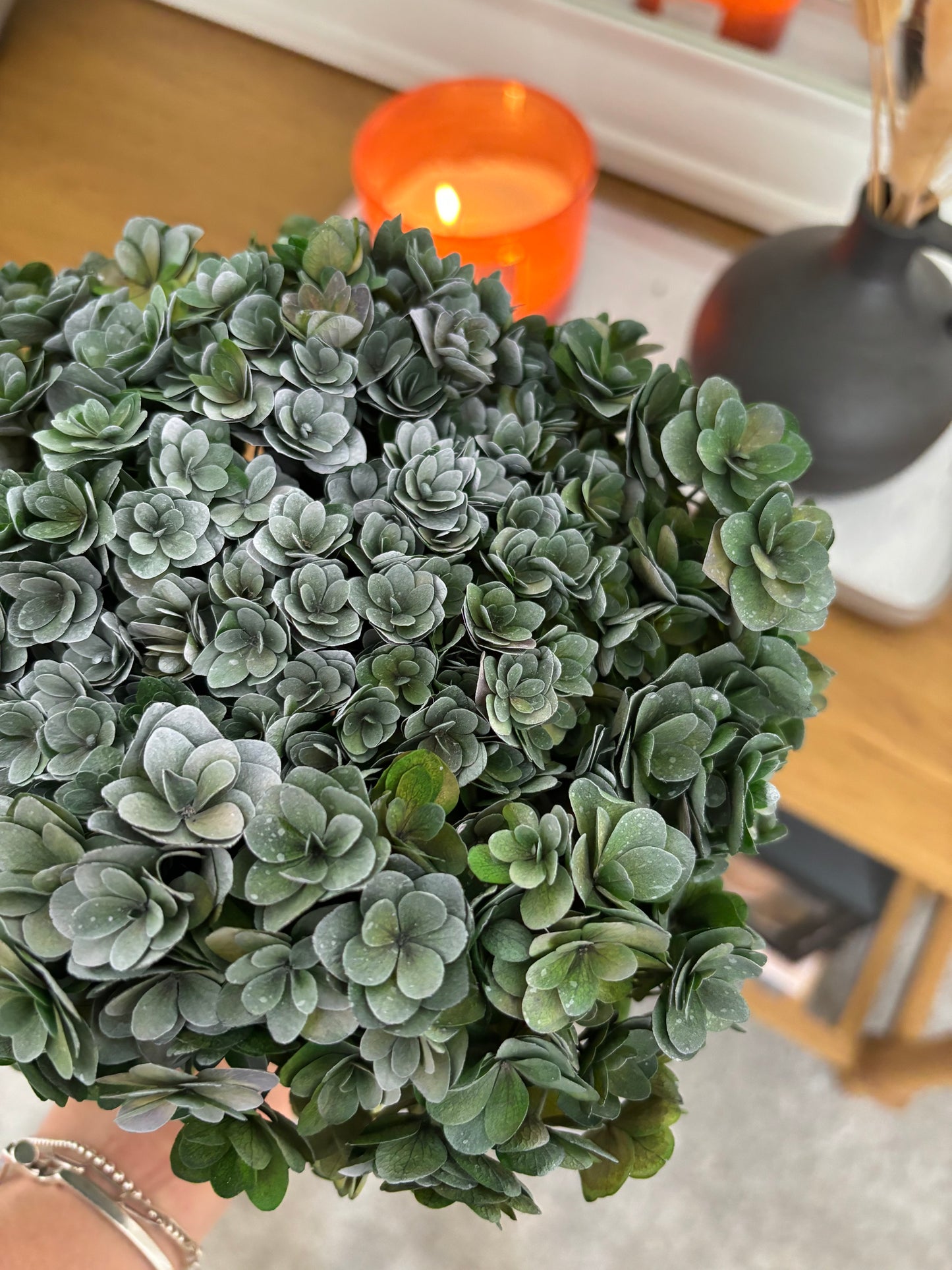 Large Green Preserved Hydrangea