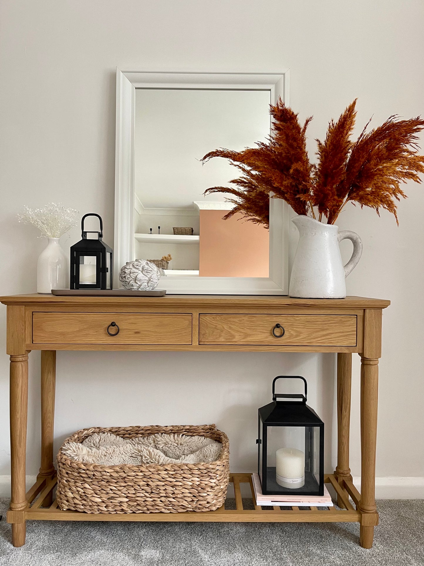Wild Fluffy Pampas - Burnt Orange