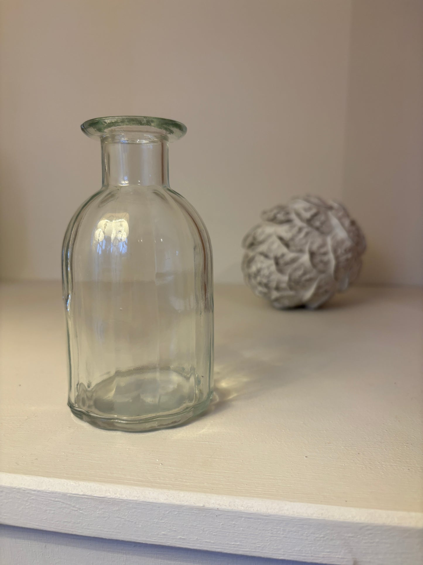 Clear Bottle Vase
