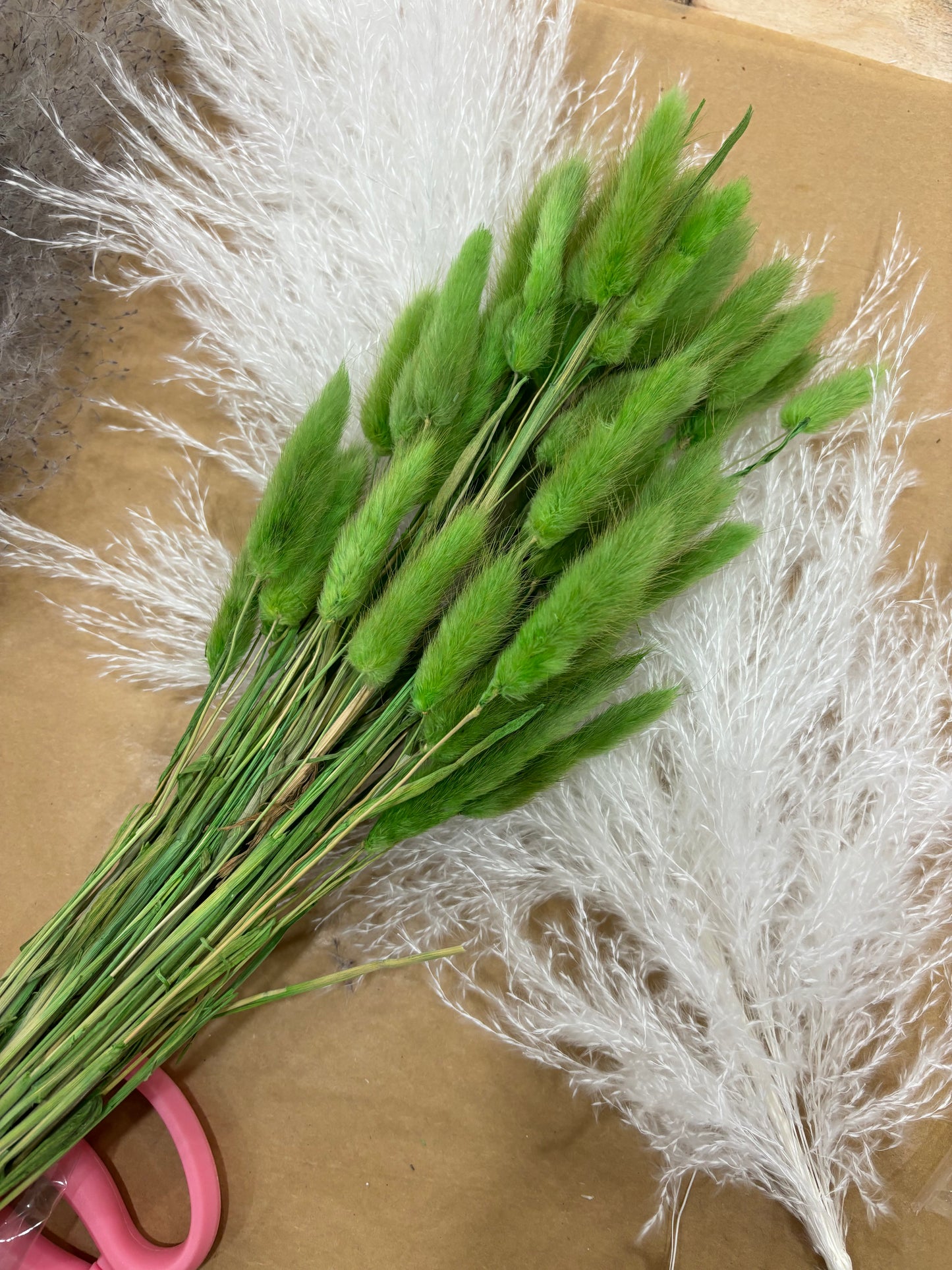 Green Bunny Tails