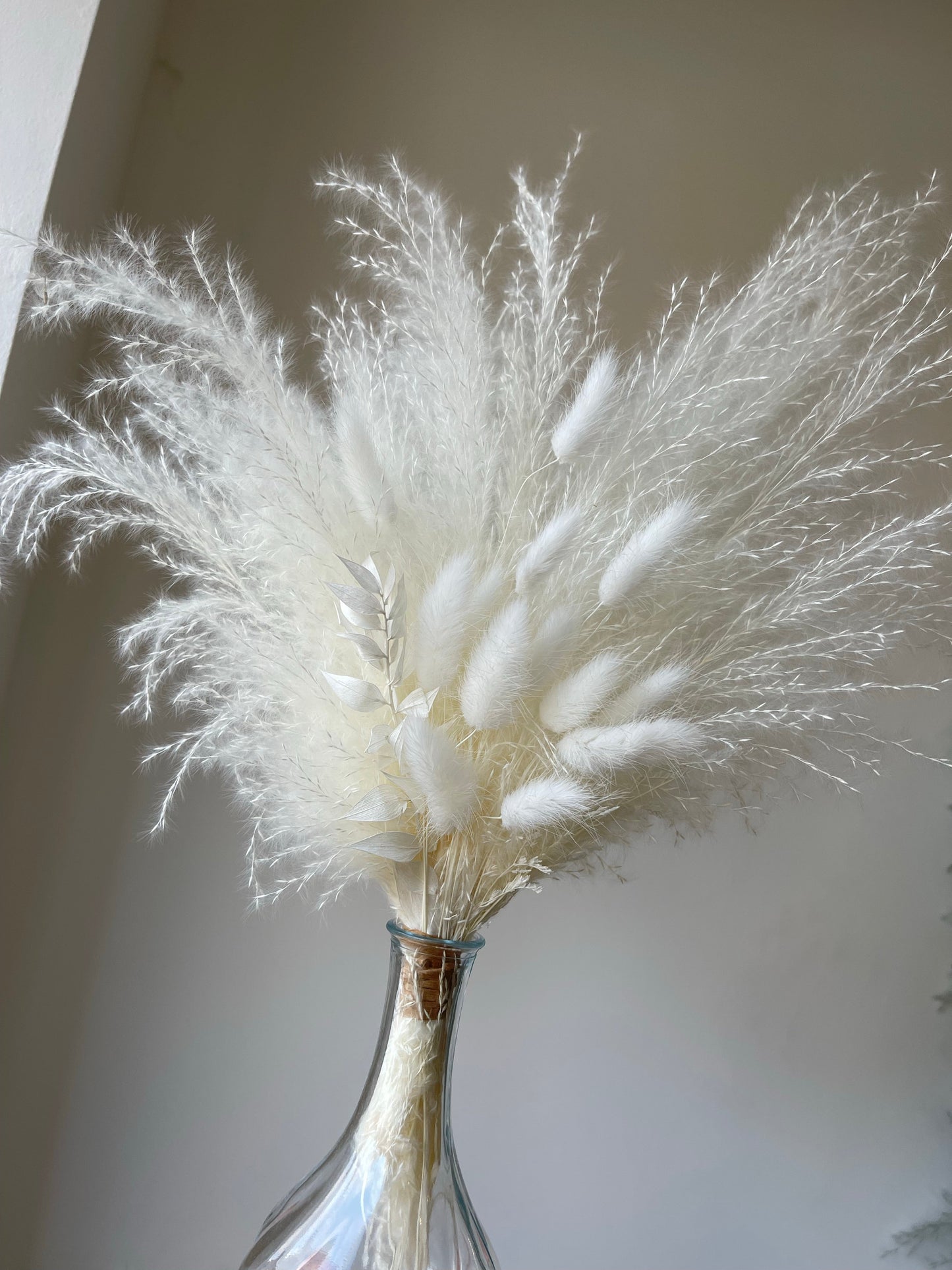 White On White Vase Topper