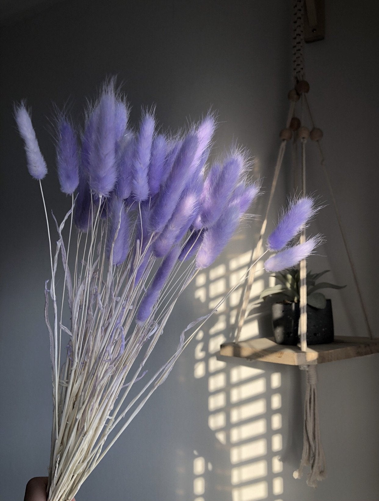 Lavender Bunny Tails