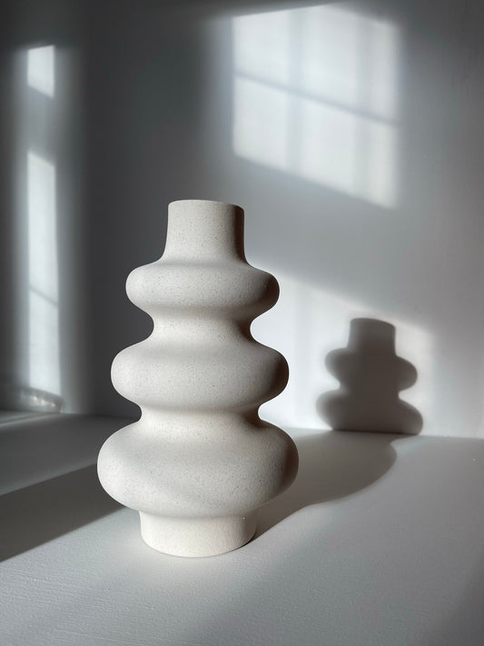 Ceramic Tiered Vase